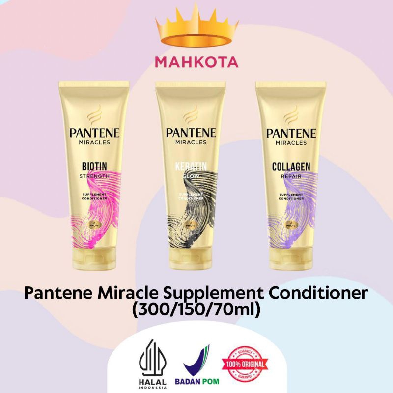 **Mahkotacosmetik** Pantene Miracle Supplement Conditioner