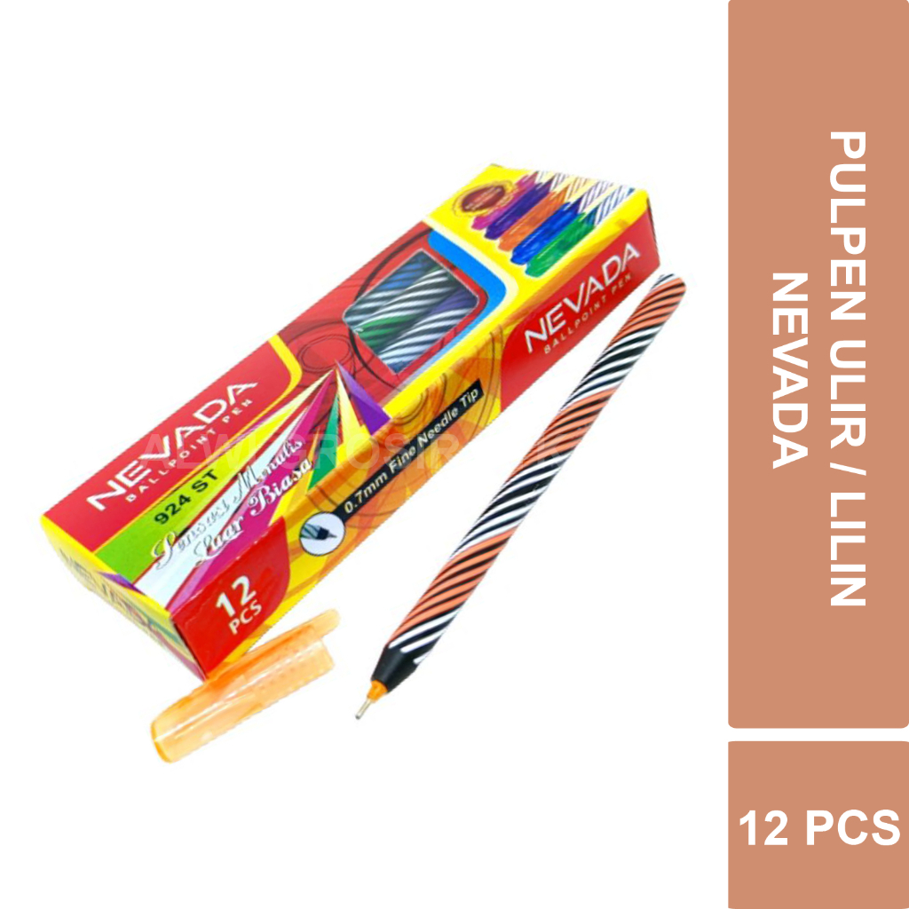 

[LSN] BALLPOINT / PULPEN / BOLPEN MURAH LILIN ULIR NEVADA