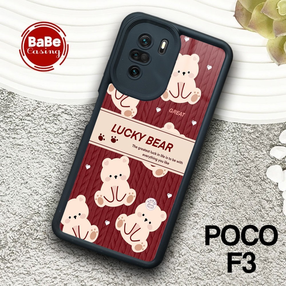 Case Poco F3 Terbaru Cute Red Casing Foco F3 Hardcase Premium Glosy Softcase Glosy Termurah Terlaris