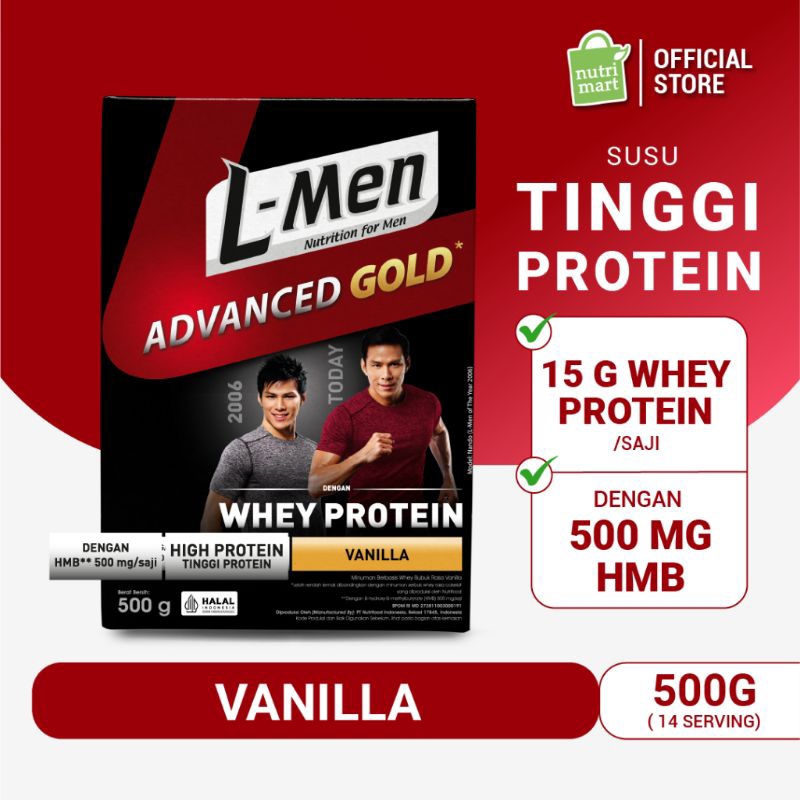 

L-Men Advanced Gold Vanilla 500gr Free Gimmick