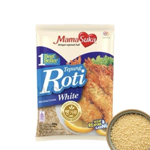 

MAMASUKA- TEPUNG ROTI WHITE BREAD CRUMBS 200G