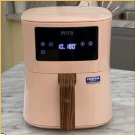 Mito AF 1 Digital Air Fryer Low Watt 4 Liter AF1 Wood Pink / Air Fryer Mito Low Watt AF-1 Digital
