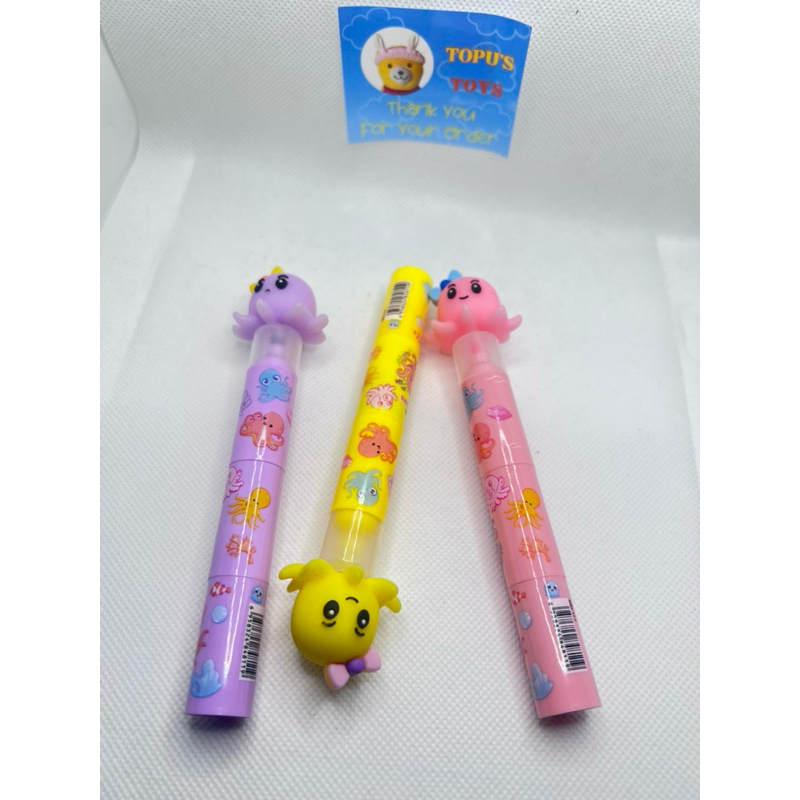 

Stabilo 3 warna Highlighter Sambung Pastel Karakter Warna Warni Isi 3, 3 In 1