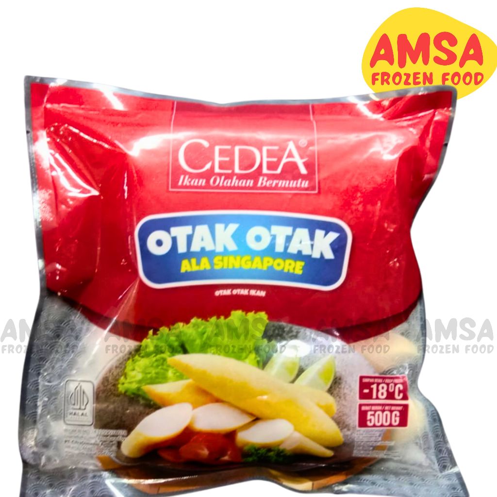 

Cedea Otak-Otak Ala Singapore 500gr / Otak Otak Ikan Ala Singapura