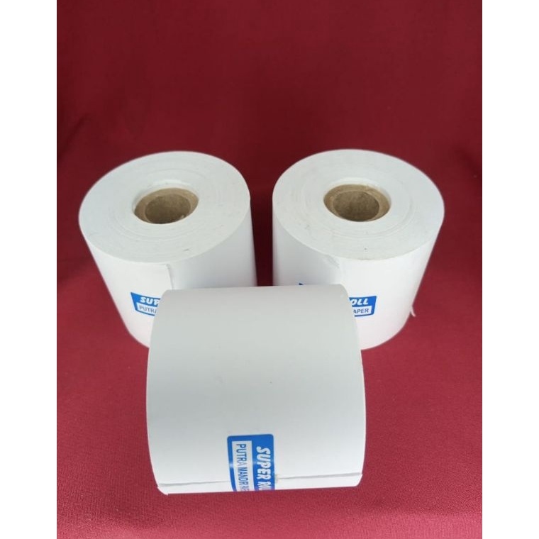 

Diskon Terunik Kertas kasir HVS 1PLY 58x65mm paket 1 pcs struk kasir kalkulator 58mm