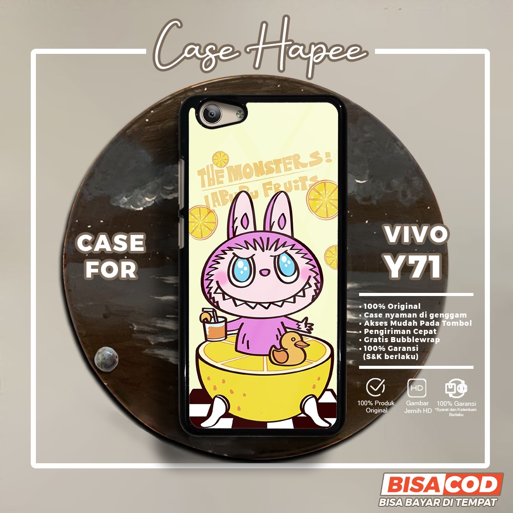 Case Vivo Y71 Casing Vivo Y71 [LBBU] Casehapee Case Glossy Case Aesthetic Custom Case Premium Softca