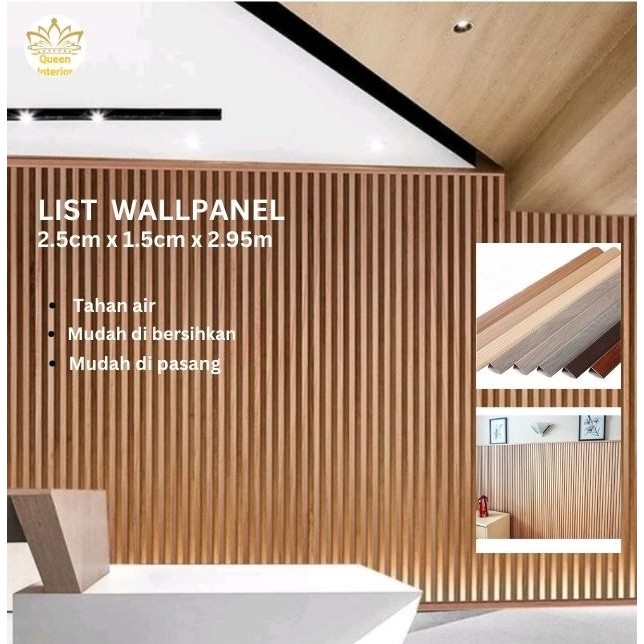 List Penutup Wallpanel | List siku L WPC Wallpanel | List Wallpanel TERMURAH