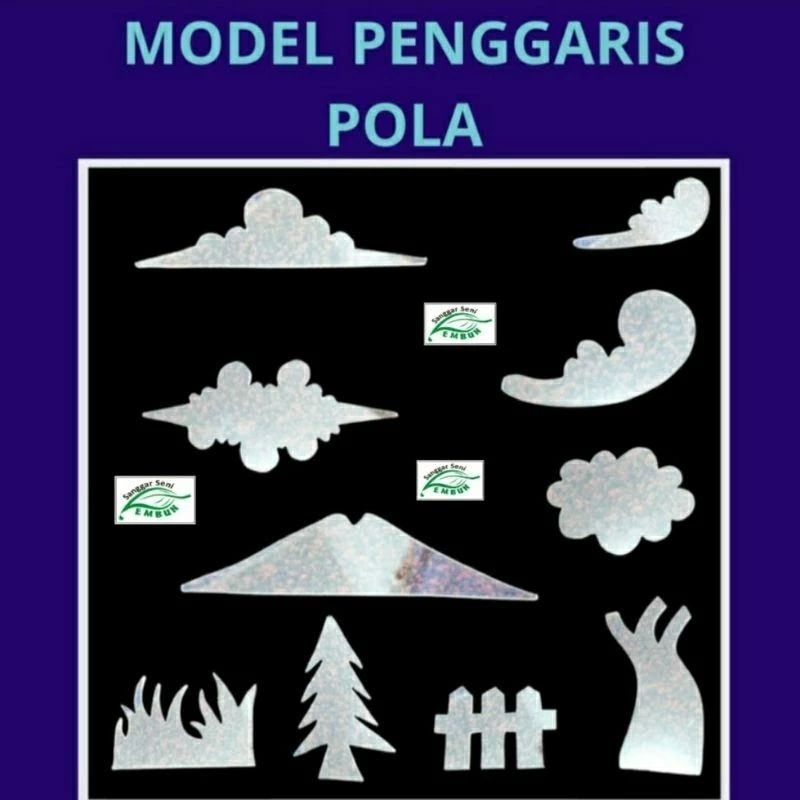 

penggaris pola 10 model