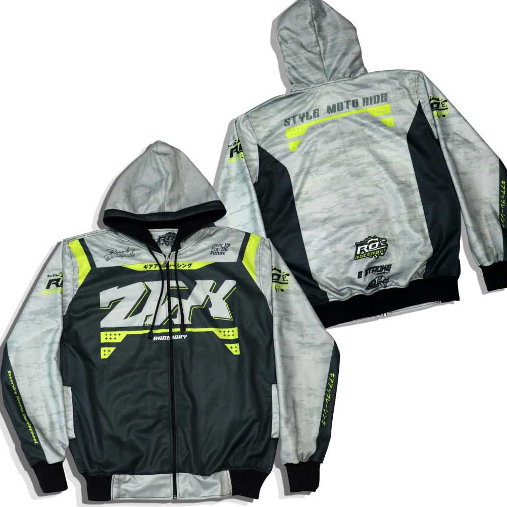 KODE B5N Jaket Racing RXKING 2Stroke Jaket Pria Jaket Motor Jaket Balap Unisex