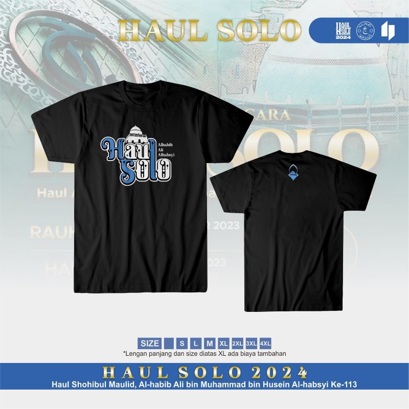 baju kaos haul solo 2024