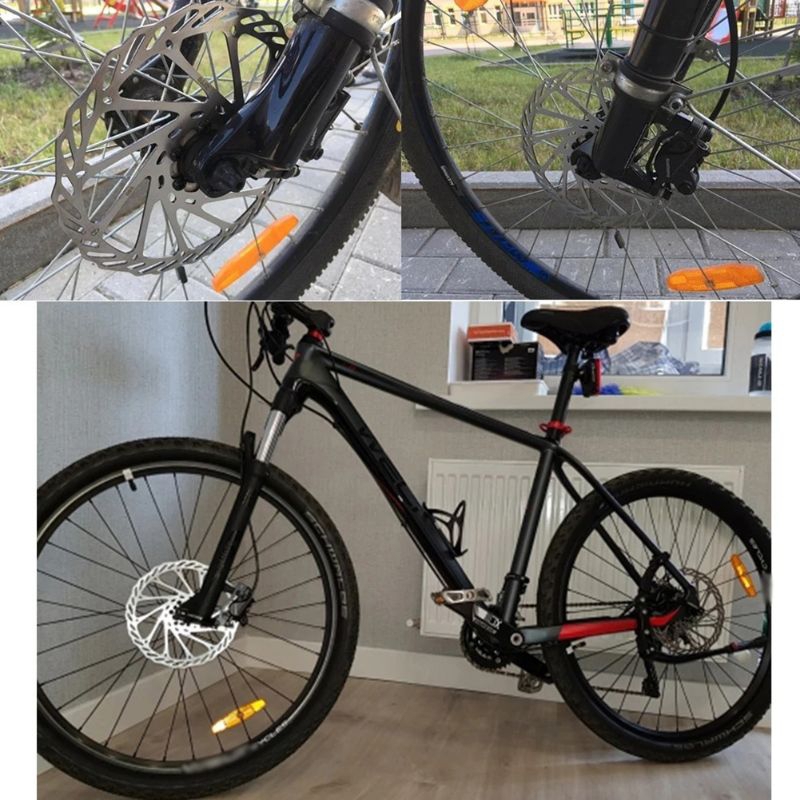 Cakram Rem Sepeda MTB Road Bike Disc Brake Rotor Stainless Steel 120-203mm 6 Bolts