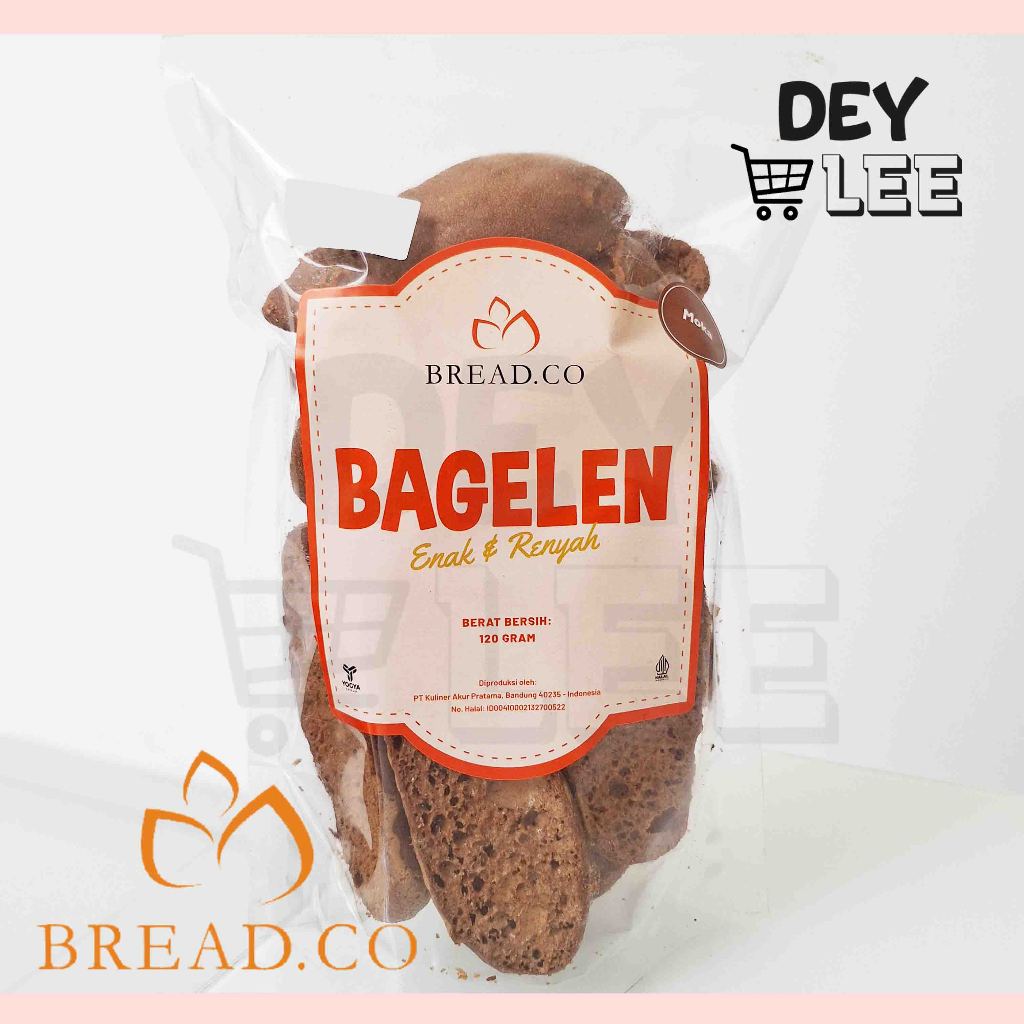 

BREADCO Bagelen Kering MOKA 120g Kemasan Plastik Cemilan Snack Bandung