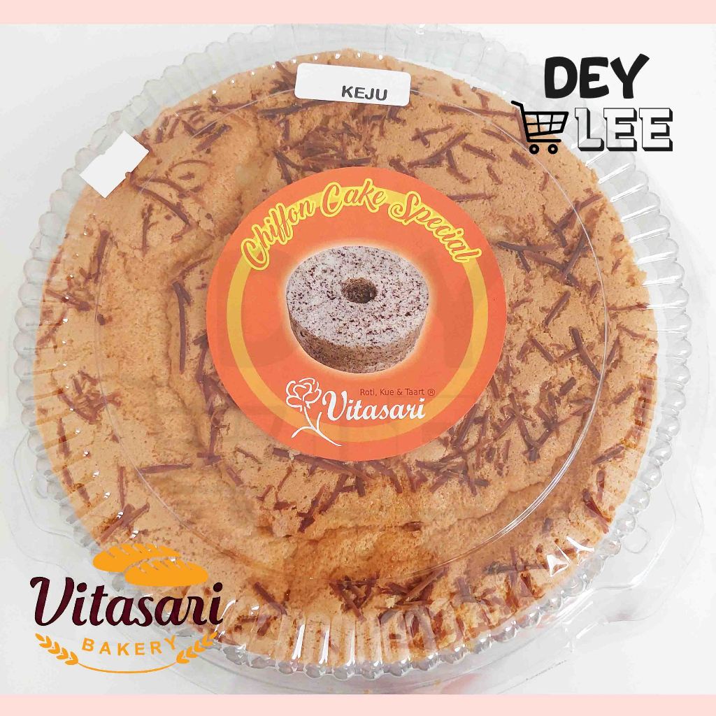 

VITASARI Chiffon Cake Special KEJU Bulat 20cm Bandung