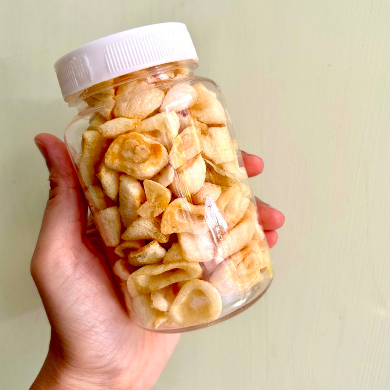 

Lezatoz_Genz Snack Keripik Bawang Bombay Ori 300 Ml Non Gluten