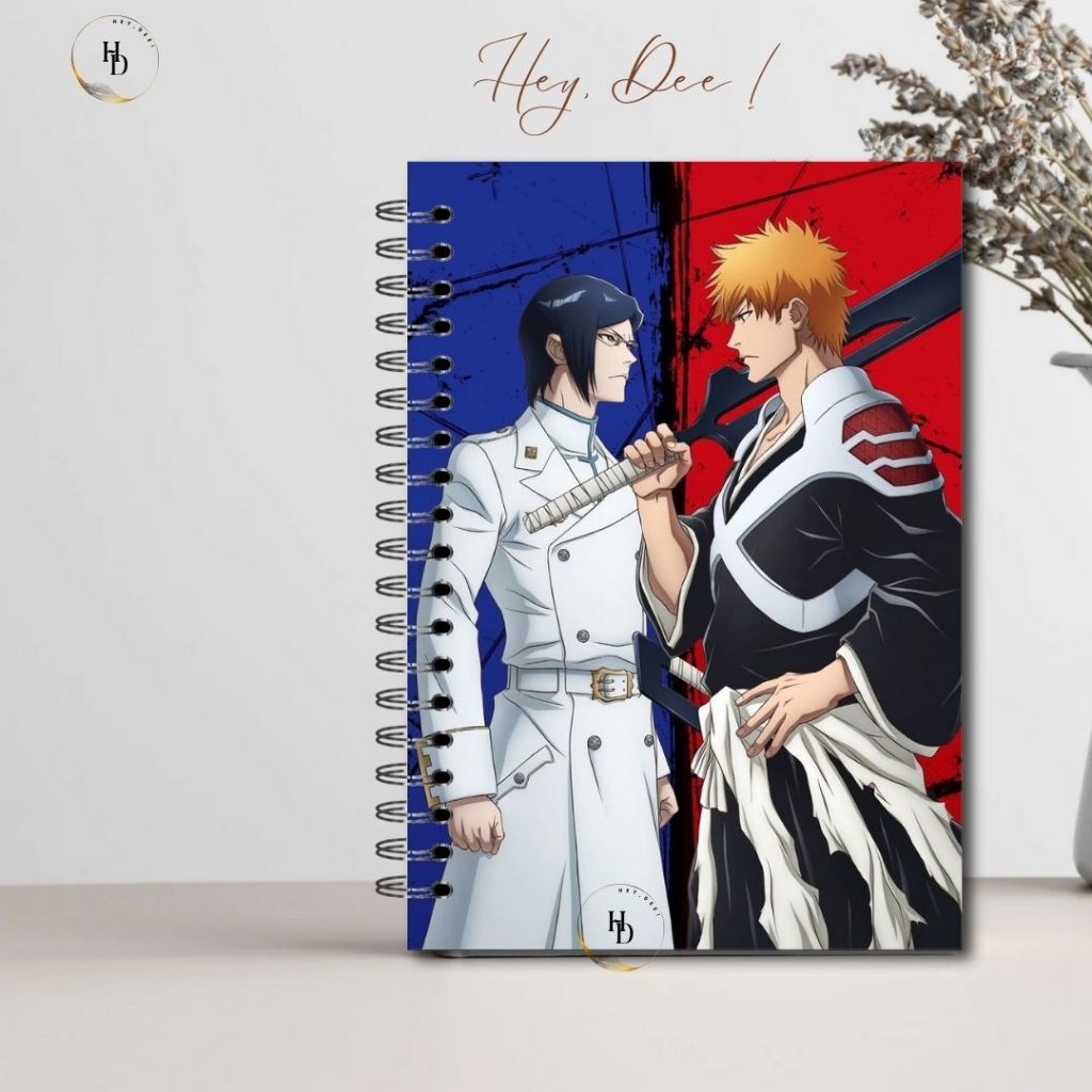 

HeyDee Notebook A5 Spiral Edisi BLEACH SERIES