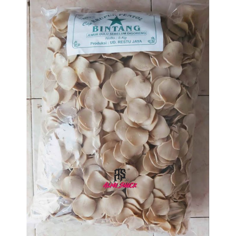 

Krupuk pentol 1ball 5kg cocok untuk seblak produksi jember