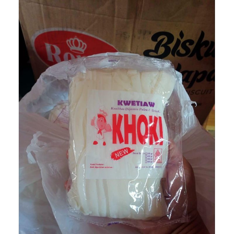 

Kwetiaw Panjang Khoki 400gr