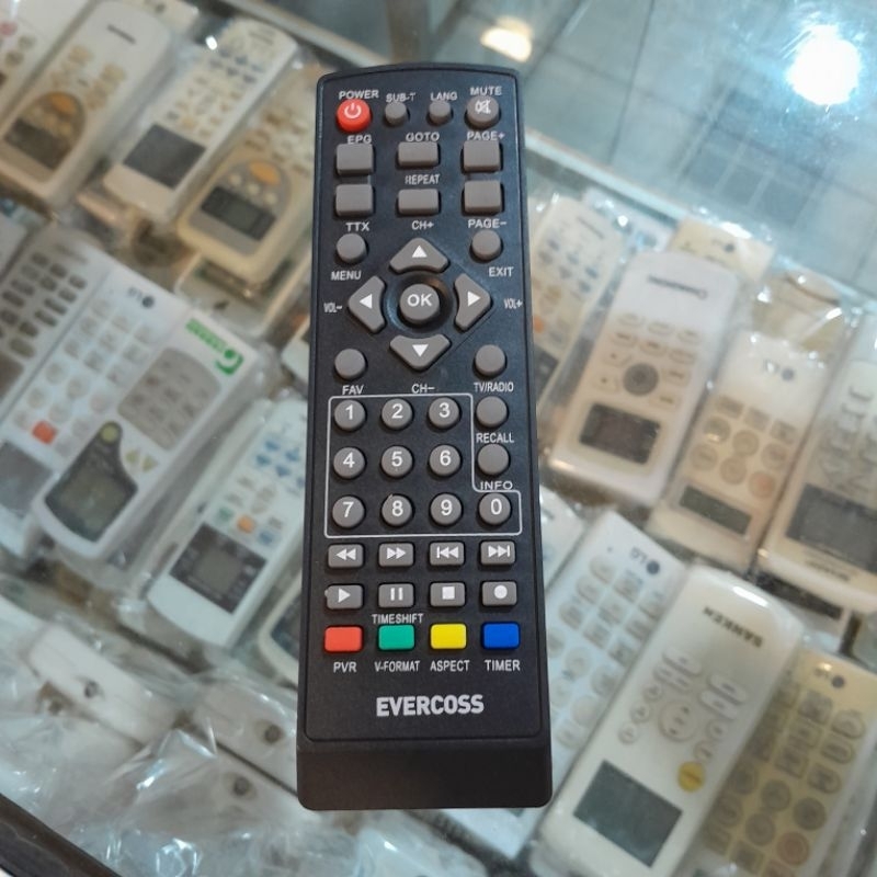 Remote STB Set Top Box EVERCOSS .