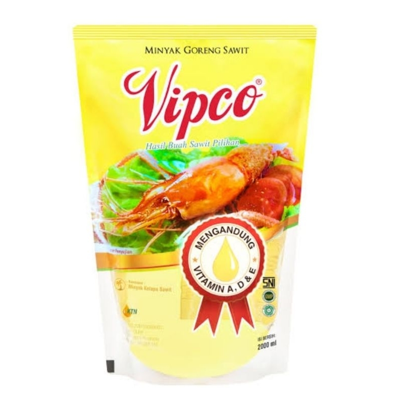 

VIPCO Minyak Goreng Pouch 2 Liter