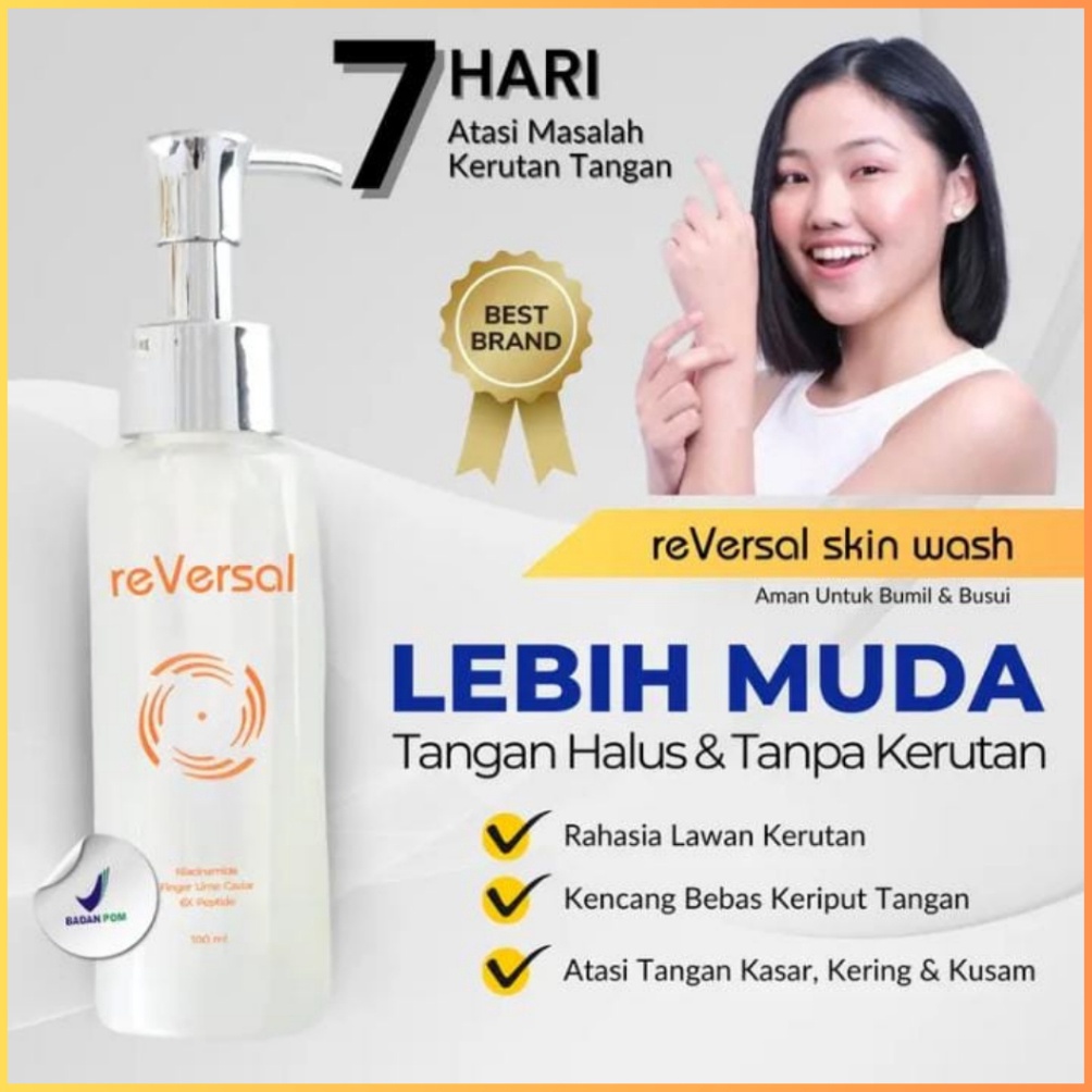 Reversal Skin Wash Untuk Kulit Tangan Keriput  cream tangan kering dan keriput cream tangan keriput 