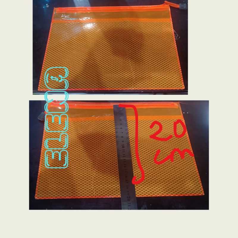 

tas zipper/map resleting/ map zipper plastik uk. B5/map dokumen