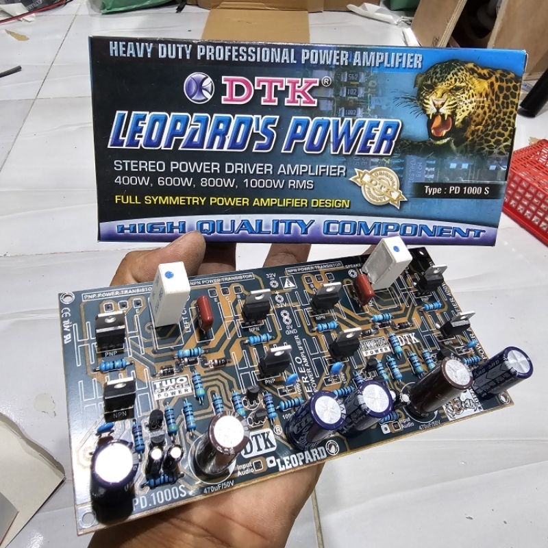 Power driver DTK STEREO PD 1000 S