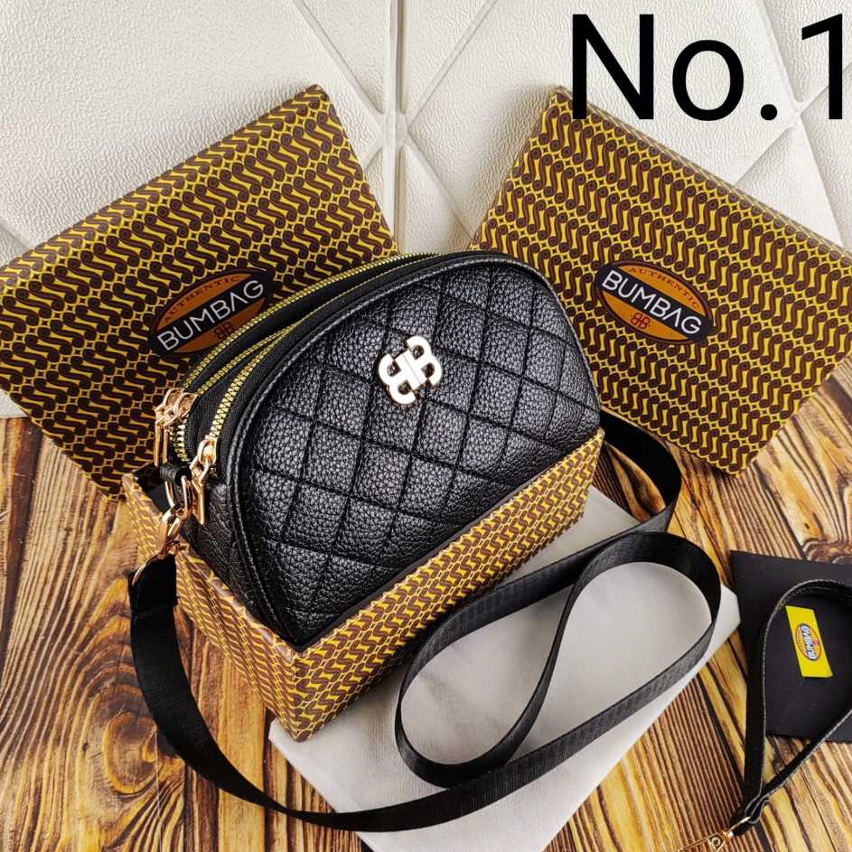 Kejutan Terbesar  BAMBEG  TAS SELEMPANG WANITA BAKPAO 3 RUANG FREEBOX  TAS WANITA BAPAU 3REST MINI F