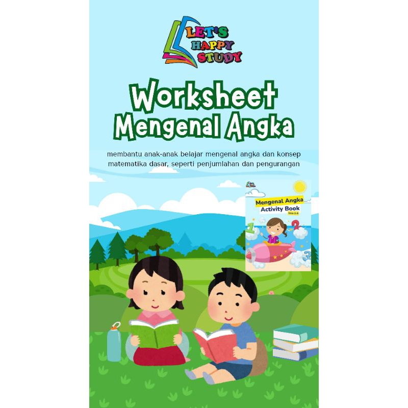 Worksheet Angka Worksheet mengenal angka Buku aktivitas mengenal angka Activity book Beli sekali dip