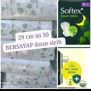 pembalut softex daun sirih