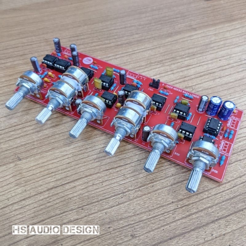 Kit crossover 2/3 Way 24db