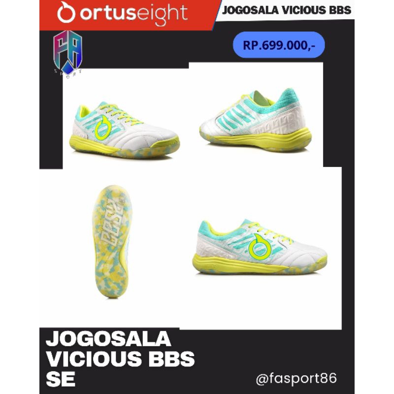 Jogosala Vicious BBS SE  original sepatu futsal ortuseight