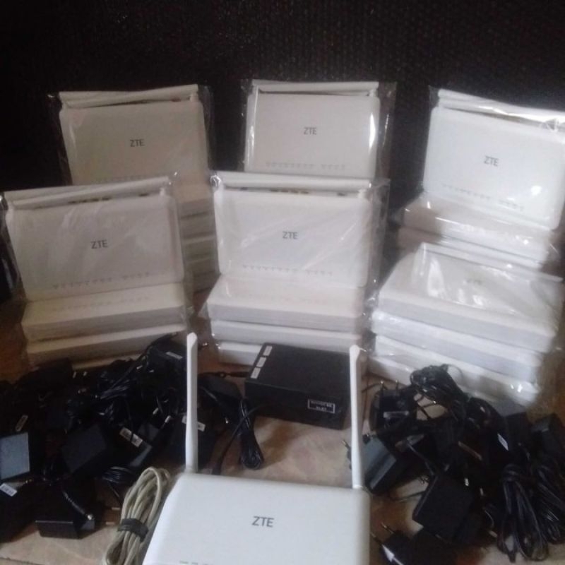 Router Zte F670L Dualband 4G/5G (Port Biru) Second Original  Berkualitas