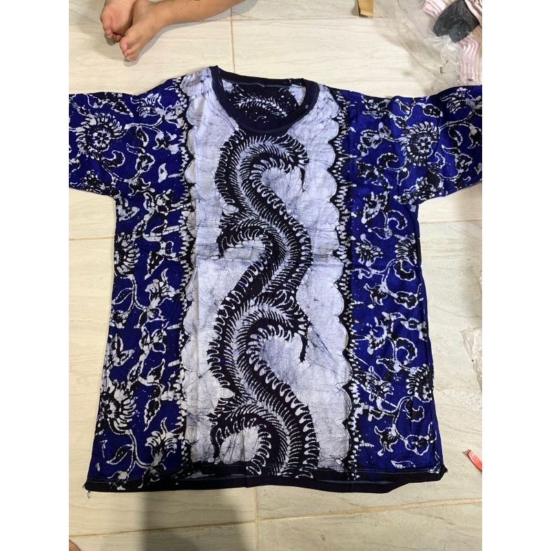 Kaos oblong batik dewasa khas tuban