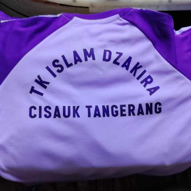 CUCIGUDANG Bagus Berkualitas Sablon Kaos Olahraga Anak Sd  Sablon Dada Belakang Dan Dada Kiri