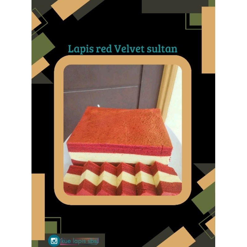 

lapis red Velvet sultan