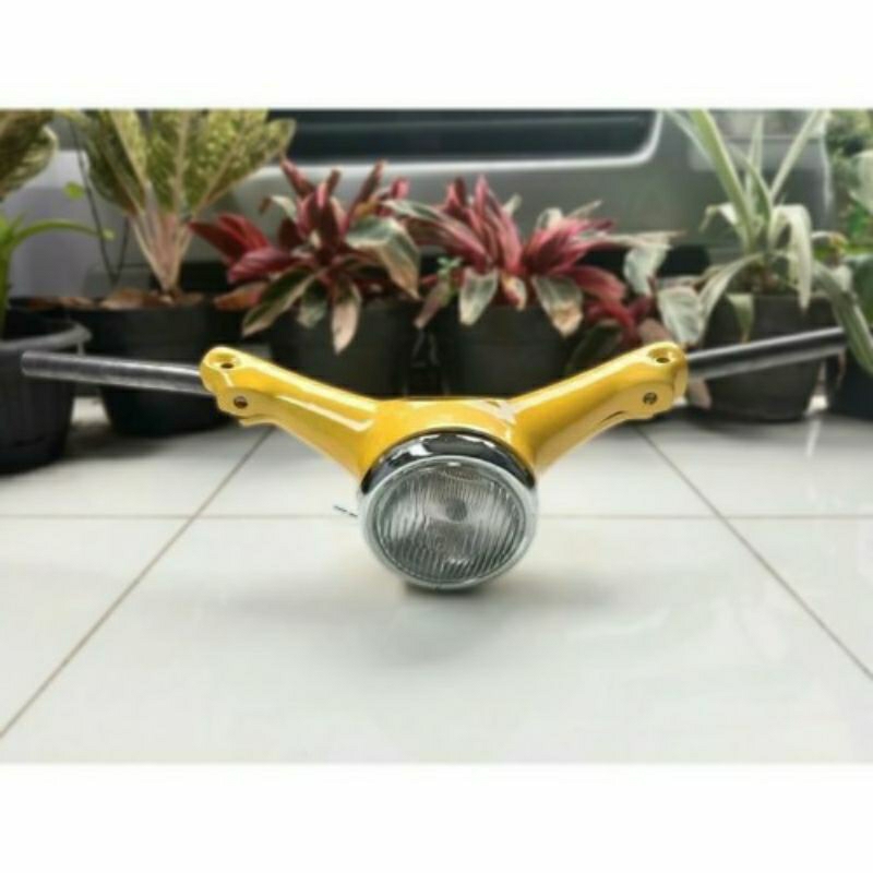 Flowbeeshop Batok Kepala C70, Totok Lampu C70 Set Atas Bawah