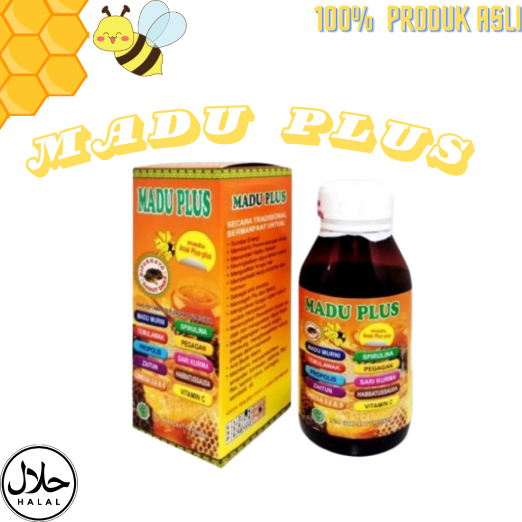 

Madu Anak Madu Plus-Plus Kharisma Isi 150gr MADU PALING KOMPLIT UNTUK ANAK-ANAK - ORIGINAL