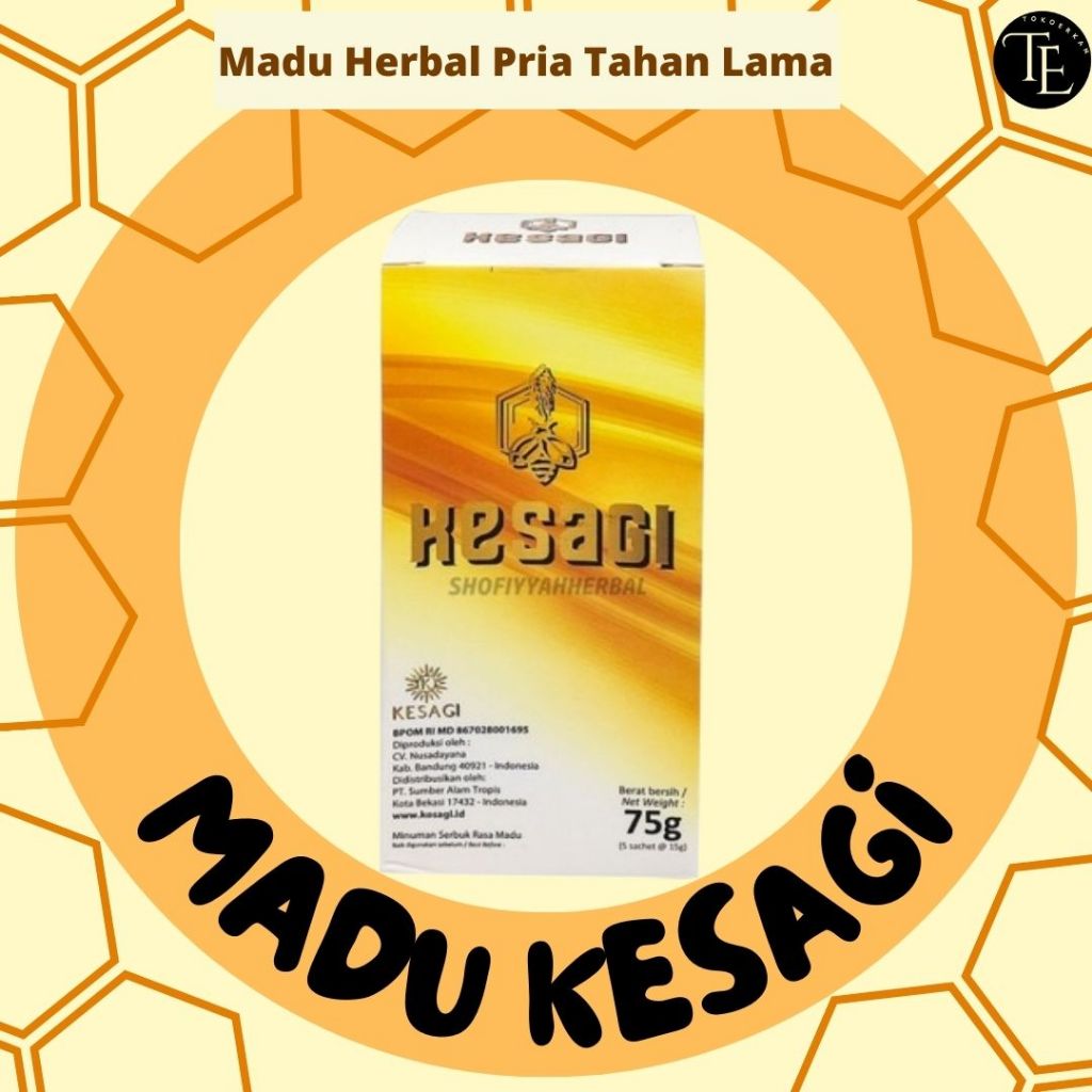 Kesagi Madu Herbal Minuman Serbuk Vitalitas Pria