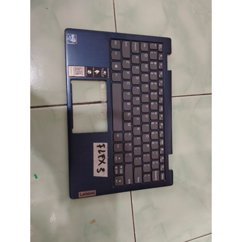 casing Palmrest Keyboard Lenovo flex 3