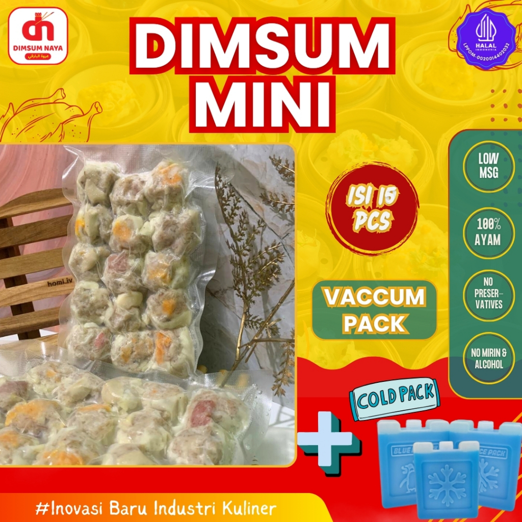 

Dimsum Mini isi 15 Pcs + Ice Pack (Khusus Pengiriman Reguler/ Luar Kota)