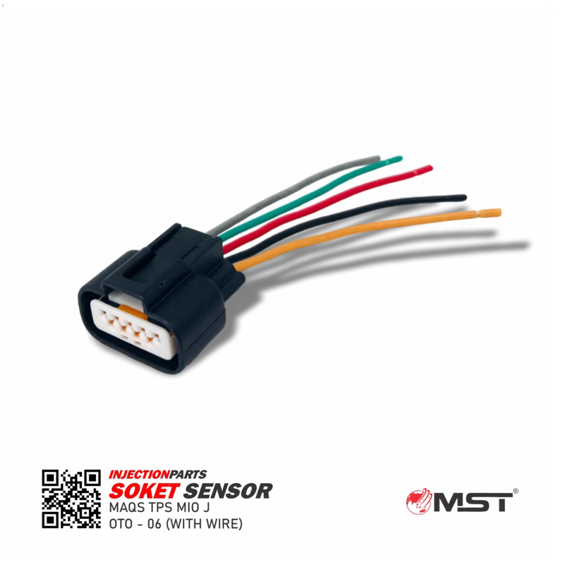SOKET SENSOR MAQS  TPS NEW VIXION - MIO J - MX KING - N MAX MST OTO-06