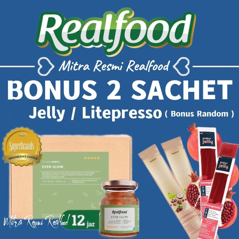 

Realfood Ever Glow 12 Jar ( Minuman Sarang Burung Walet ) MRR