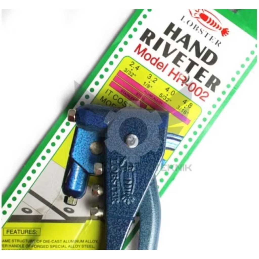 LOBSTER Tang Rivet 10" / Tang Rivet 10 Inch / Tang Rivet LOBSTER