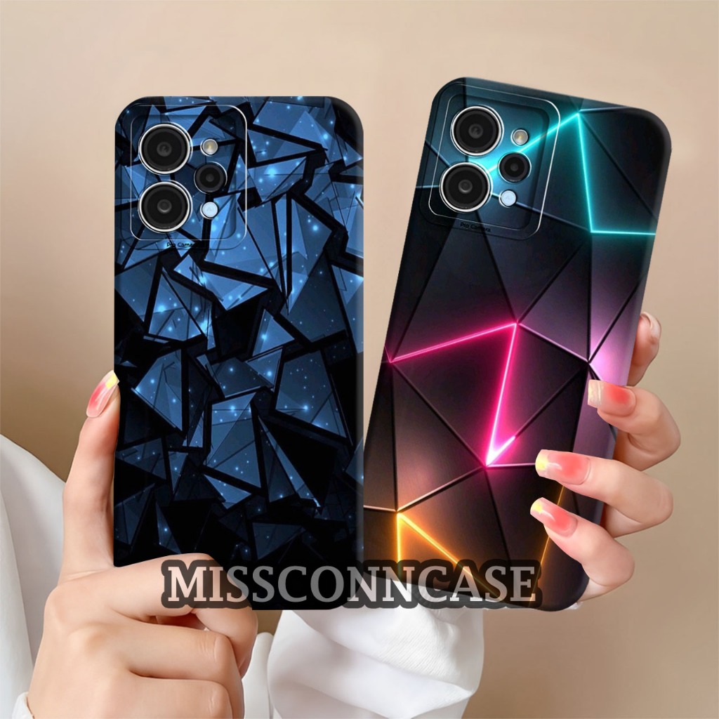 Case Hp Redmi 12 12C 9C 9A 10A 10C Poco C40 9T 8 9 10 4G Redmi 10 5G Motif Abstrak Aesthetic Keren -