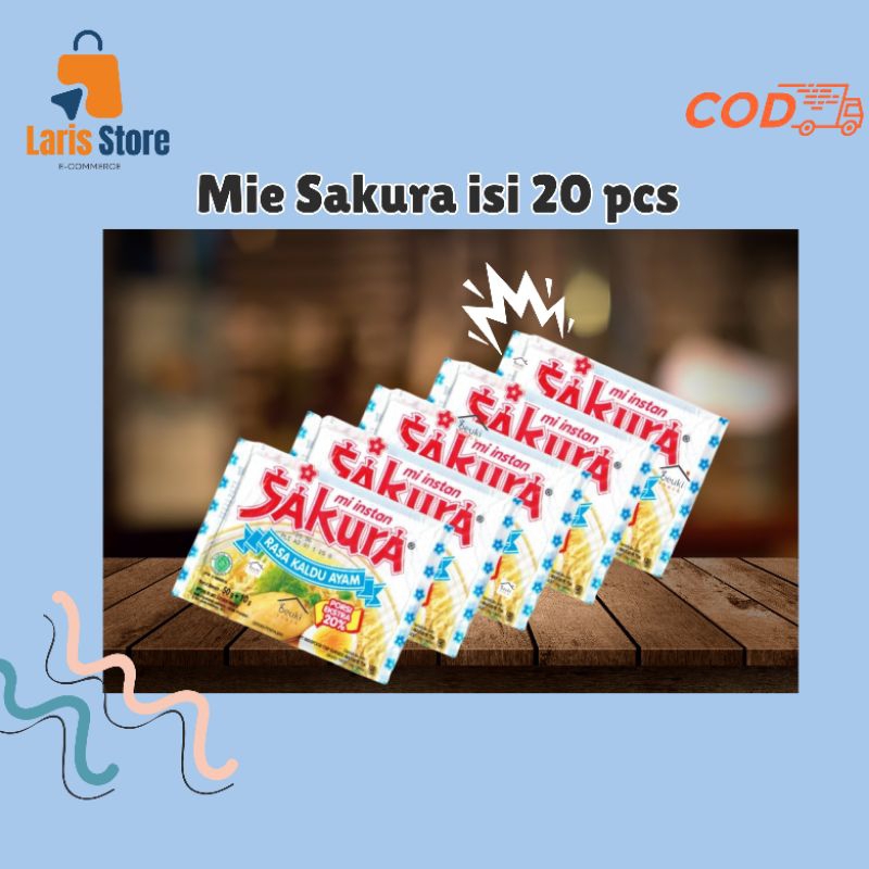 

Mie sakura termurah rasa kaldu ayam isi 20 pcs