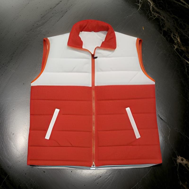 Jaket Rompi Gelembung Putih Orange Dewasa Pria Wanita # Unisex # Jaket Rompi Motor