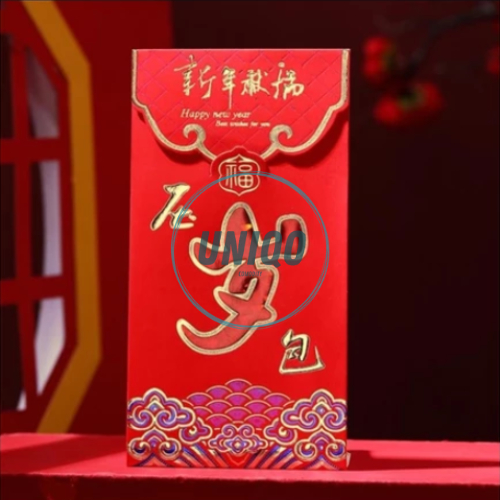 

Paket Angpao Amplop Panjang Hadiah Souvenir Pernikahan Perayaan Acara Tahun Baru Imlek Cina Premium 6 Pcs