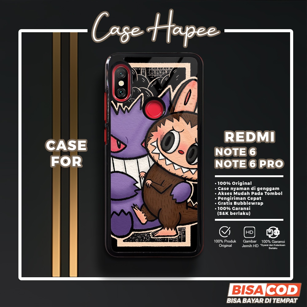 Case Redmi Note 6 Casing Redmi Note 6 Pro [LBBU] Casehapee Case Glossy Case Aesthetic Custom Case Pr