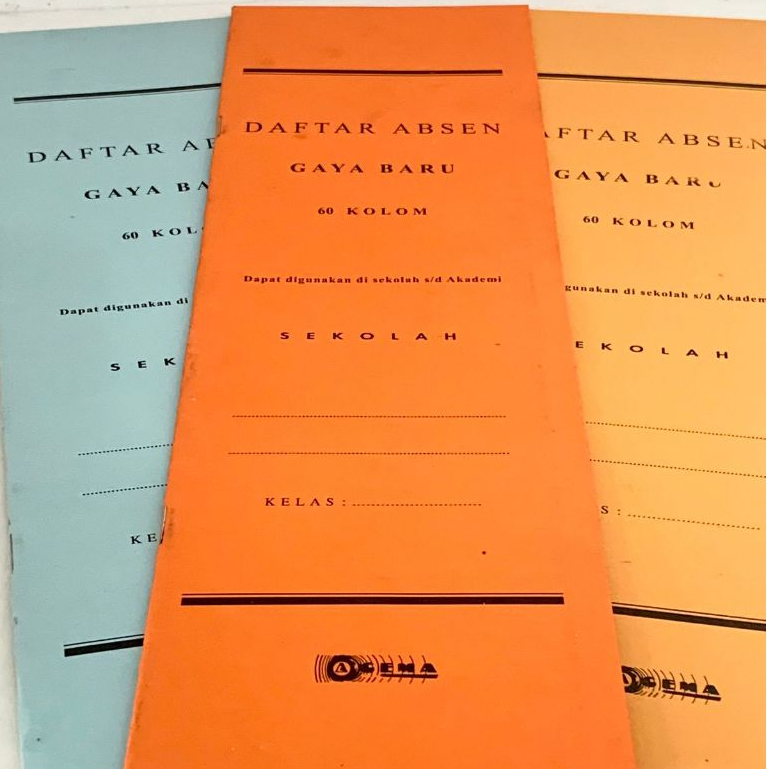 

(1PCS) BUKU ABSEN PANJANG/BUKU ABSEN MURAH