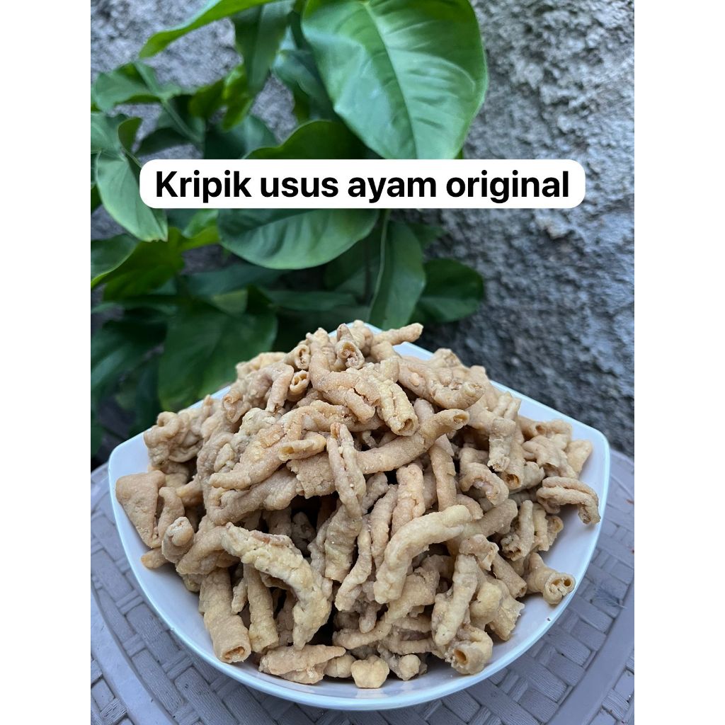 

Kripik usus ayam original 1kg cemilan viral